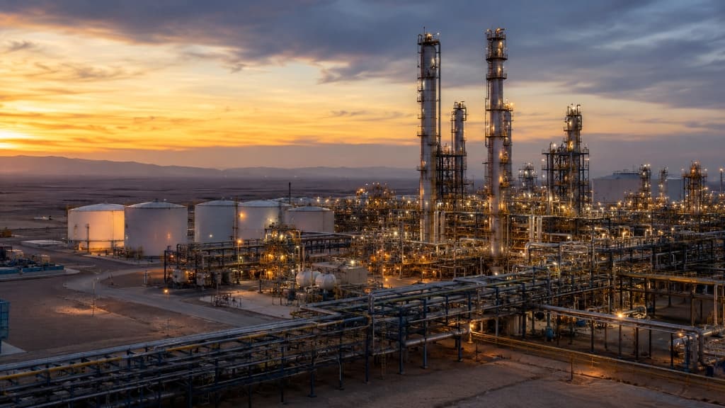 Oil & gas refining and production facility in Algeria