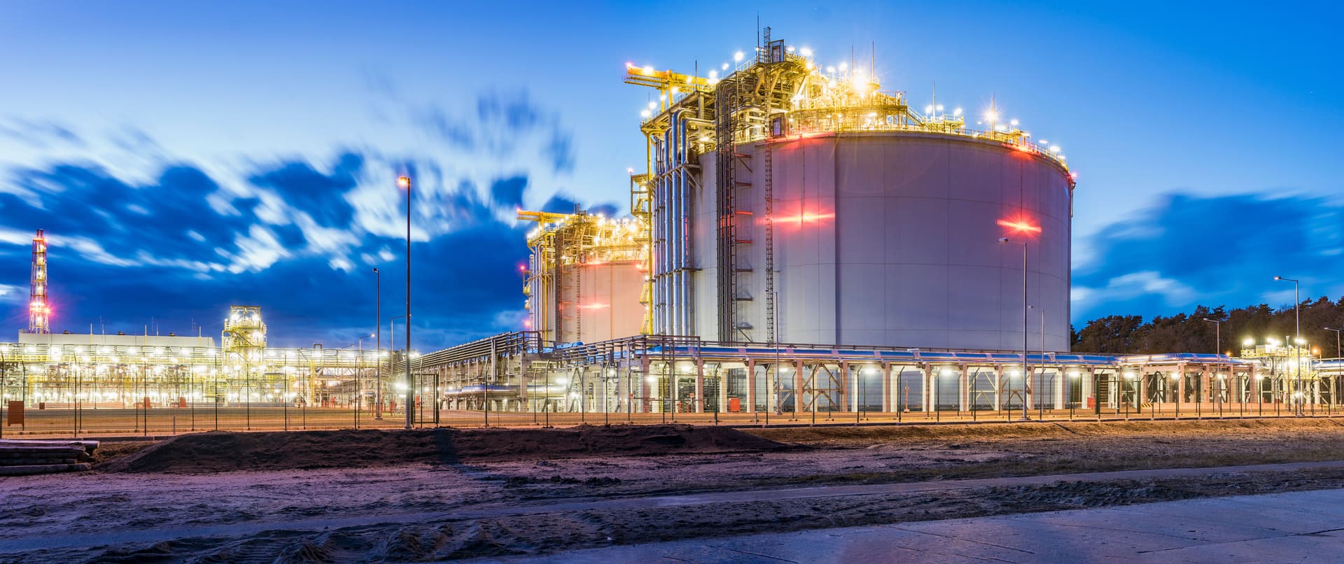 Industrial maritime terminal serving North African operations